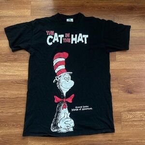 Vintage cat in the hat dr. Seuss tshirt